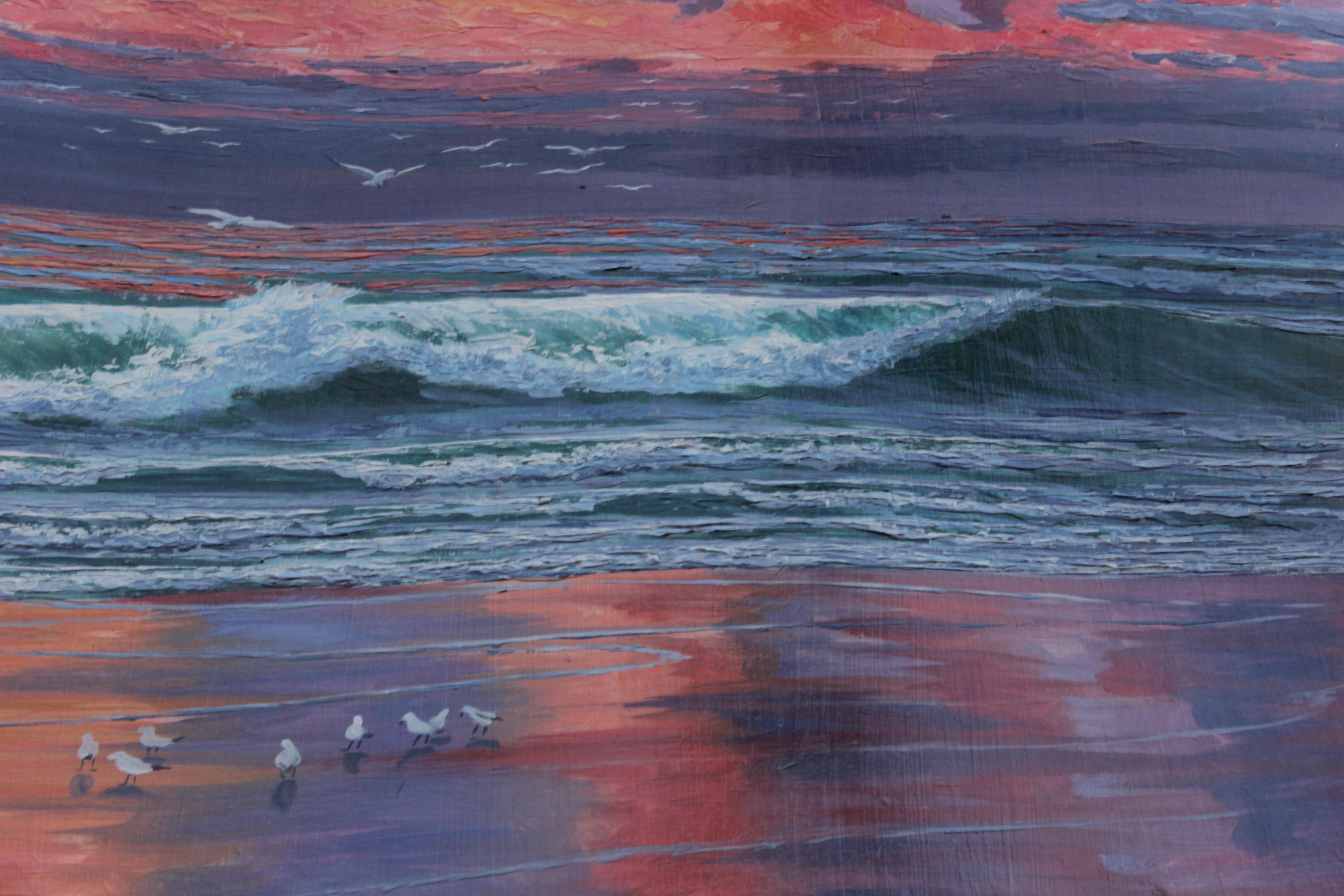„Claude Monet-Sonnenuntergang“ im Angebot 1