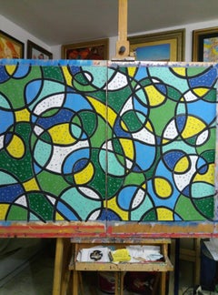 "Cy Twombly emerald"