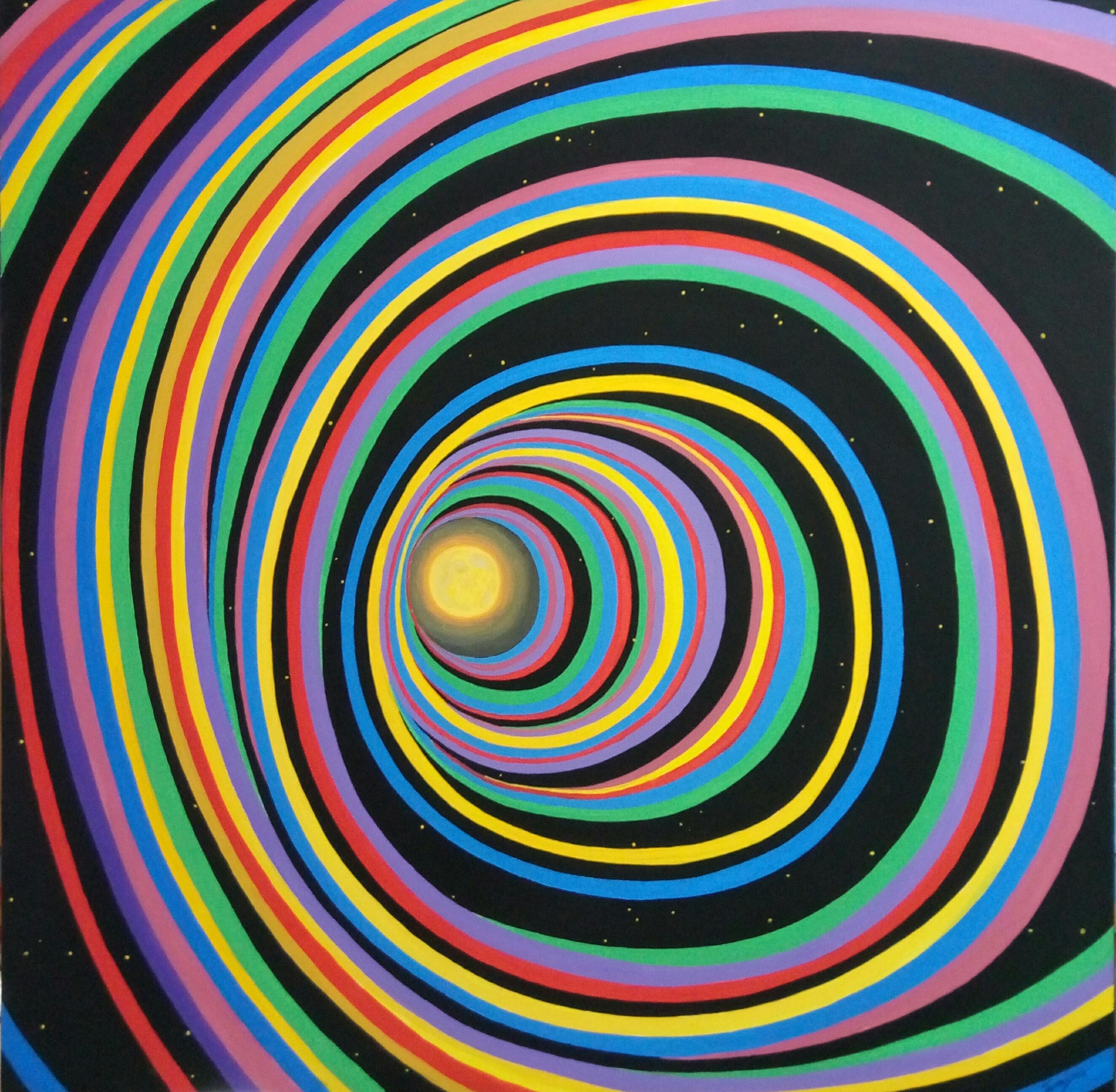 "Cy Twombly rainbow"