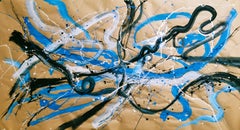 "Cy Twombly whales"