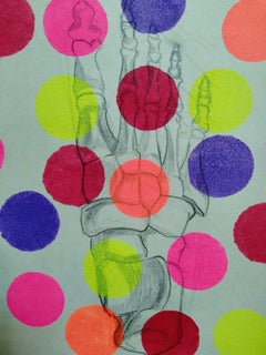 "Squelette de Damien Hirst"