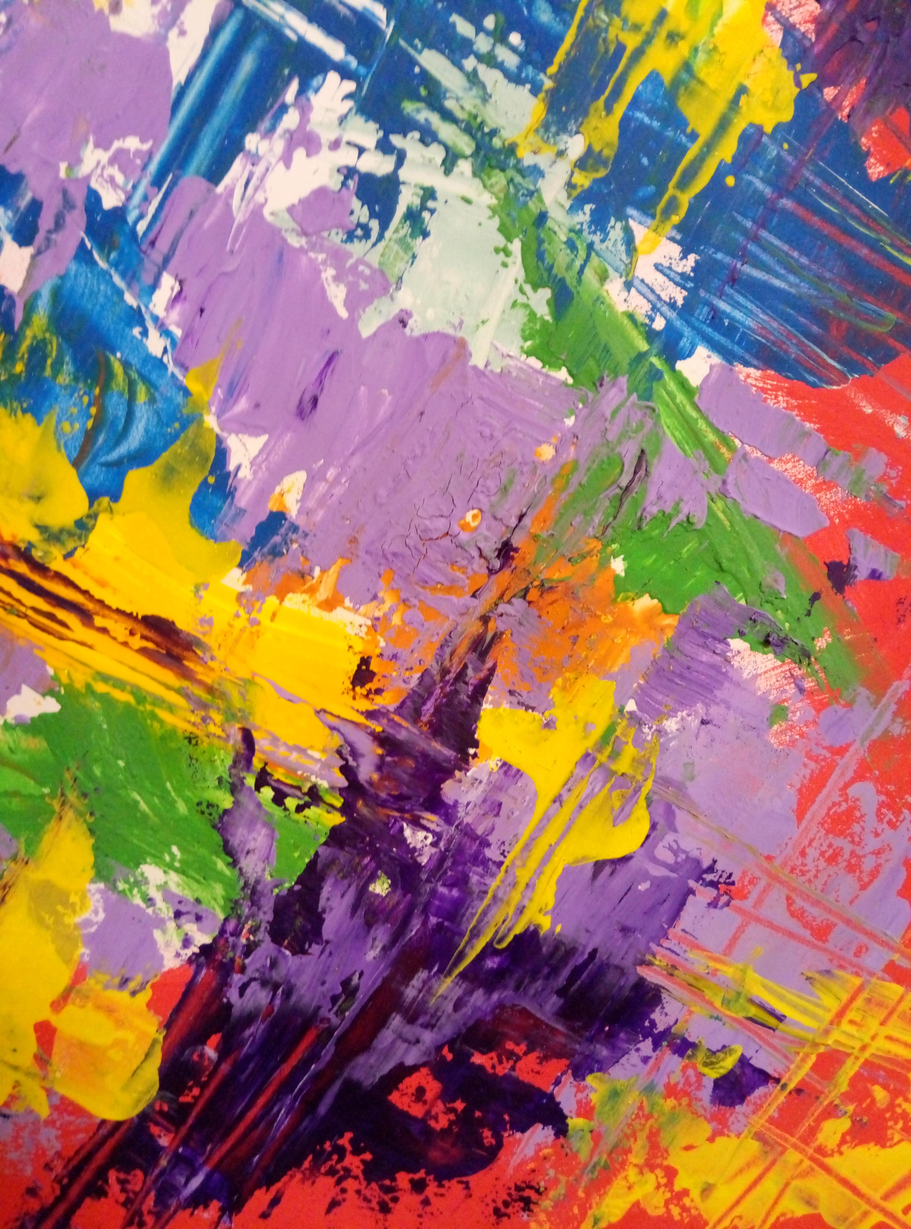   Per creare quest'opera mi sono rivolto al mondo astratto, trasmettendo la vivace spontaneità di un'alluvione estiva. Con i miei colori acrilici ho catturato l'interazione dinamica tra calore e freddo, il flusso di emozioni che la pioggia evoca.