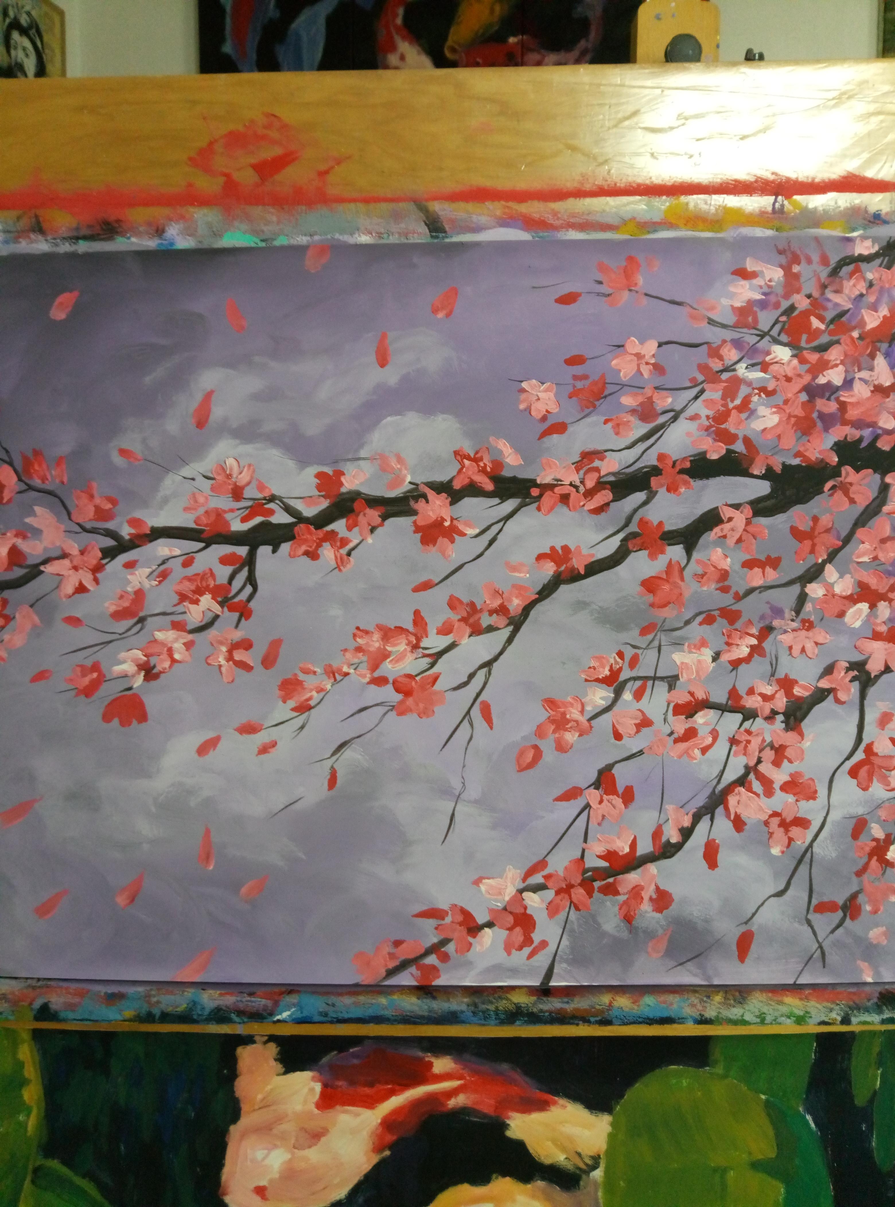 Hokusai sakura