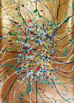 „Jackson Pollock Blumen“