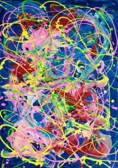 "Jackson Pollock flowers"