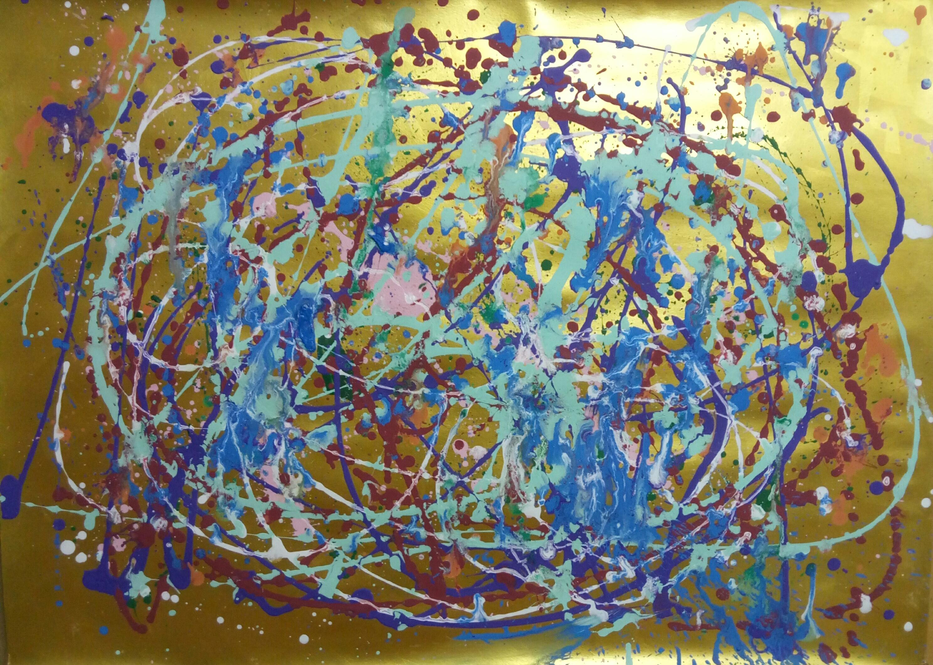"I fiori di Jackson Pollock".