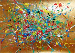 "Jackson Pollock flowers"