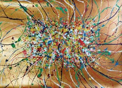 "Jackson Pollock flowers"
