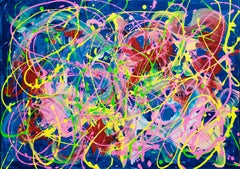 "Jackson Pollock flowers"