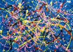 "Jackson Pollock flowers"