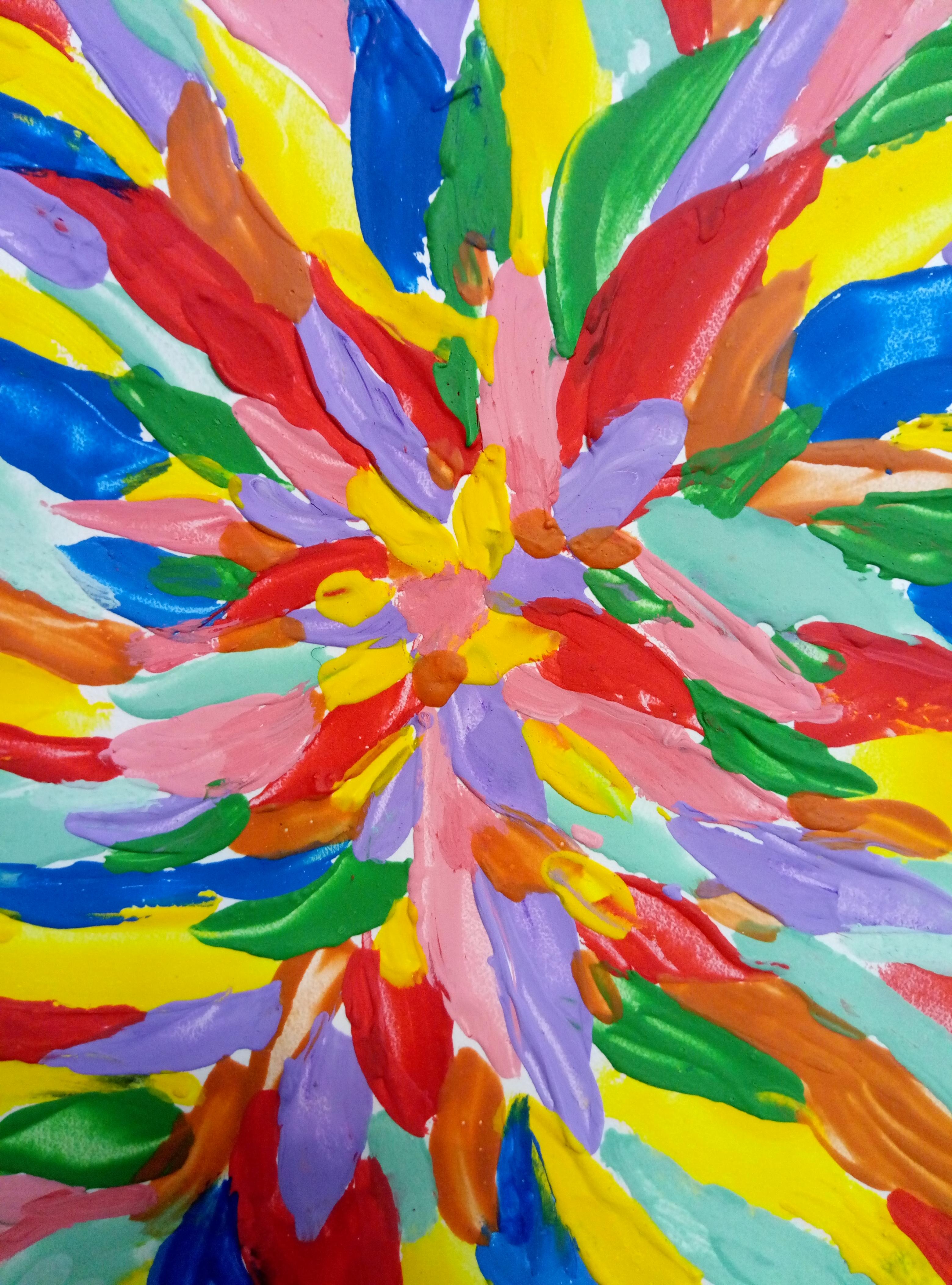 Nel creare quest'opera, mi sono rivolto al mondo astratto, trasmettendo l'immediatezza viva di un'alluvione estiva. Con i miei colori acrilici, ho catturato l'interazione dinamica di calore e freschezza, il flusso di emozioni che la pioggia provoca.