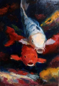 "Koi carps"