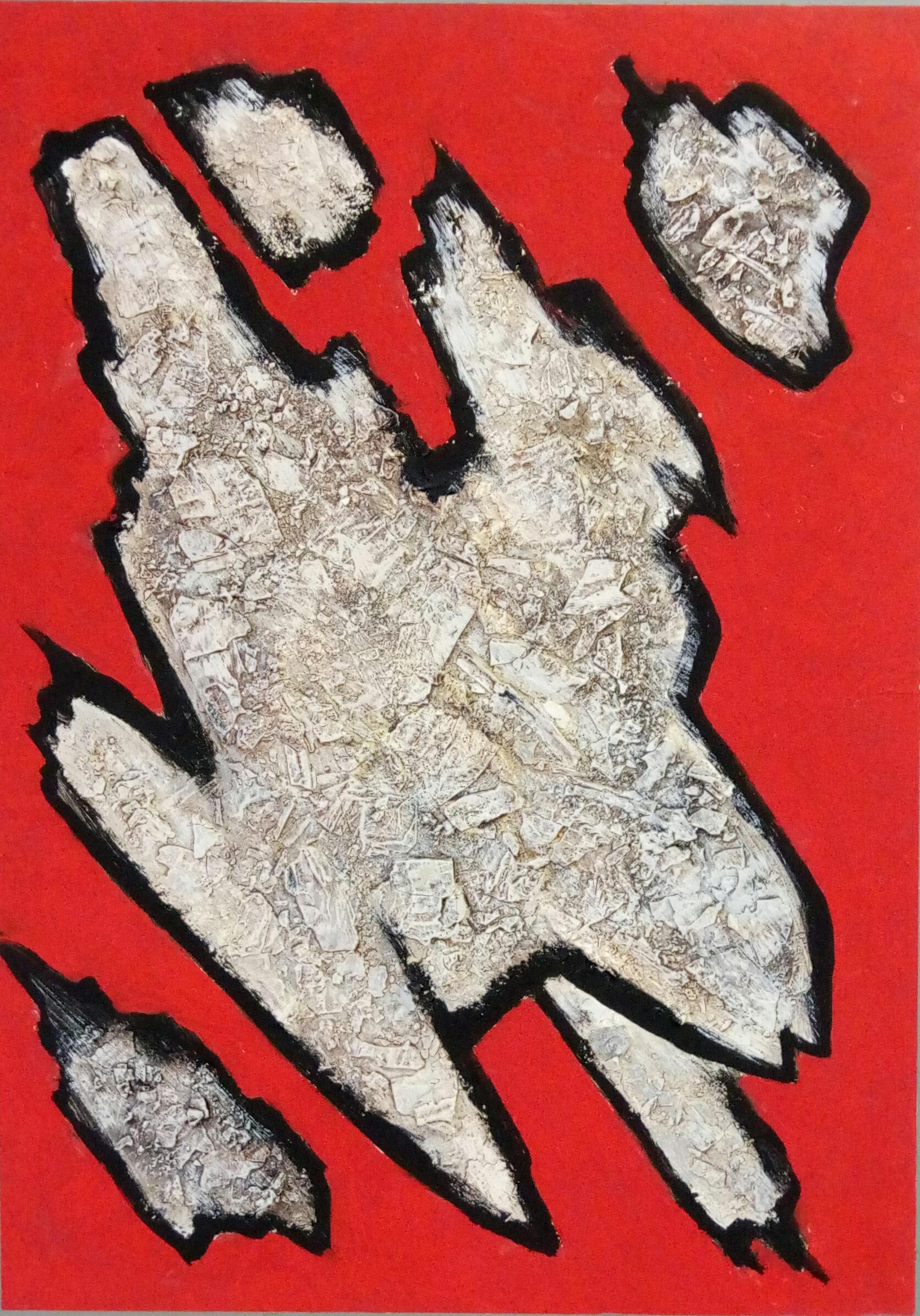 Kyrylo Bondarenko Abstract Painting - "Pablo picasso bird"