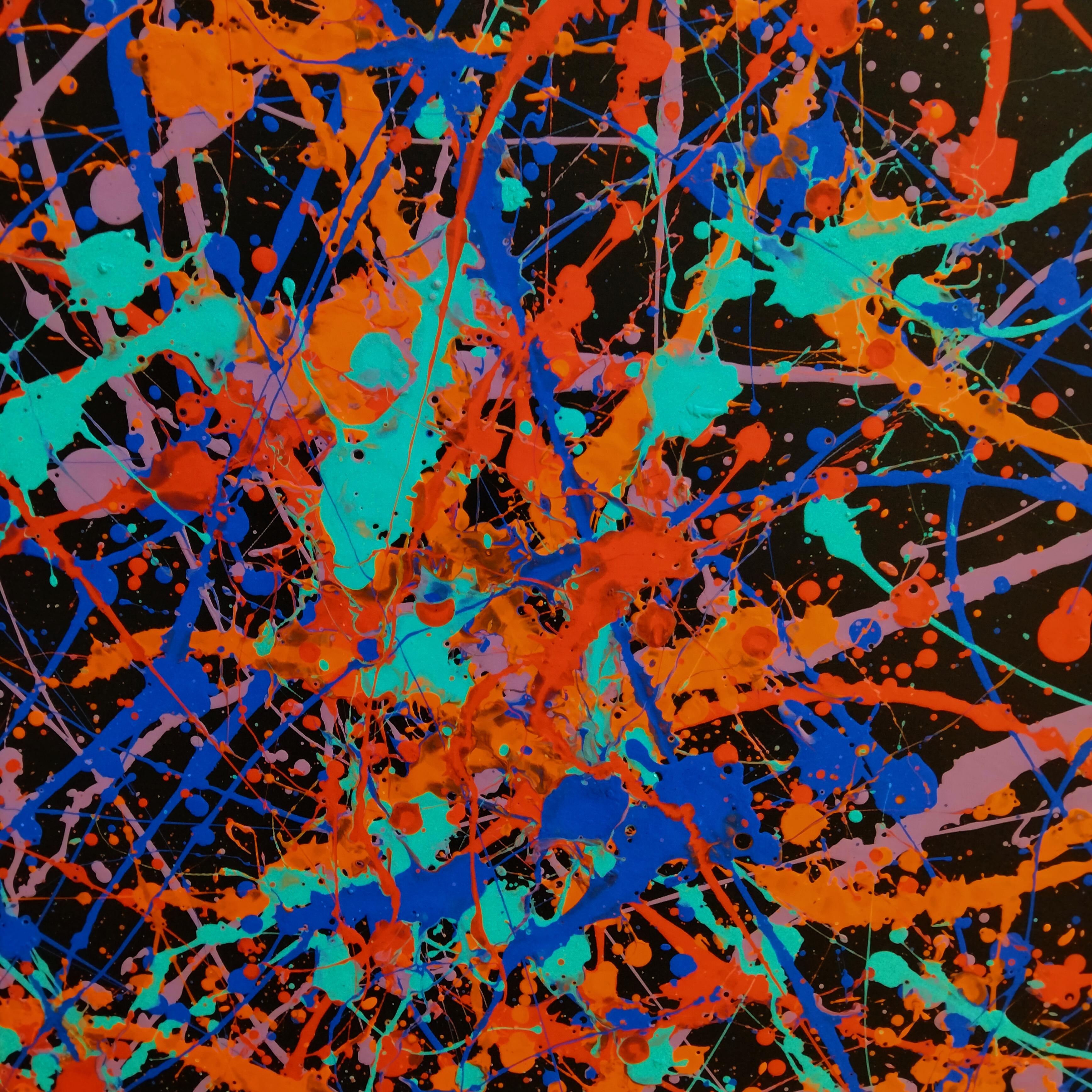 Pollock Easter Egg 
    This series is dedicated to Ukrainian Easter eggs—pysankas. The Ukrainian pysanka is a symbol that unites all corners of our country. And its role is profound, as the very idea of ​​this attribute and the images on it are not