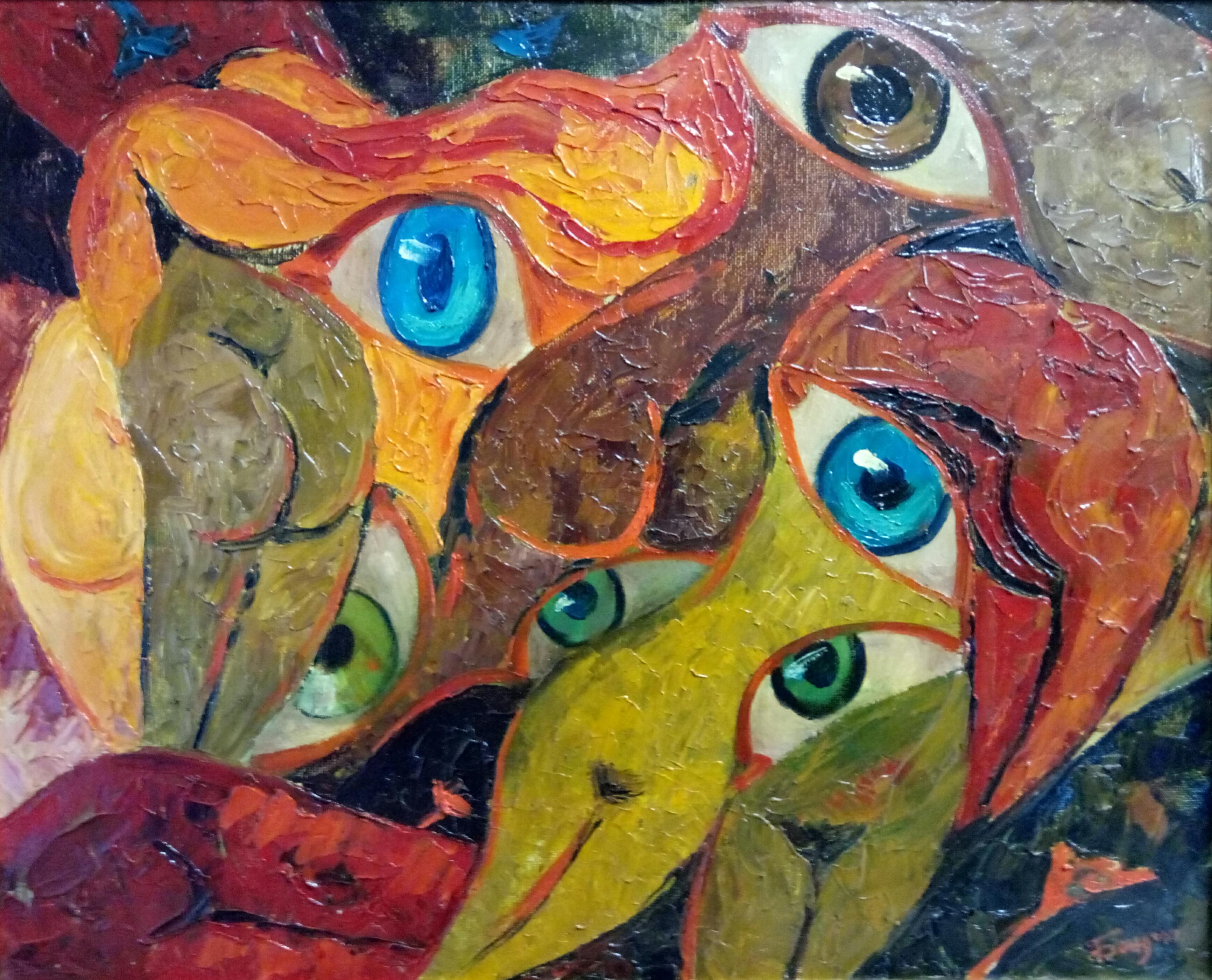 "Rene Magritte Mädchen"