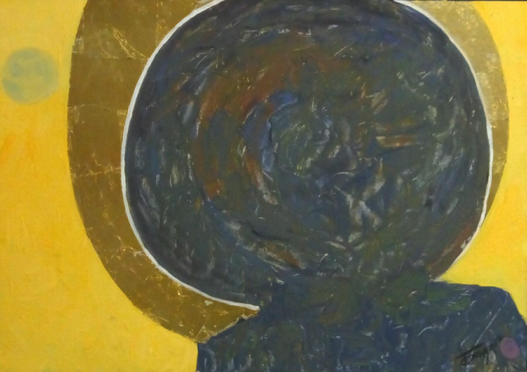 Figurative Painting Kyrylo Bondarenko - "Planète Rene His"