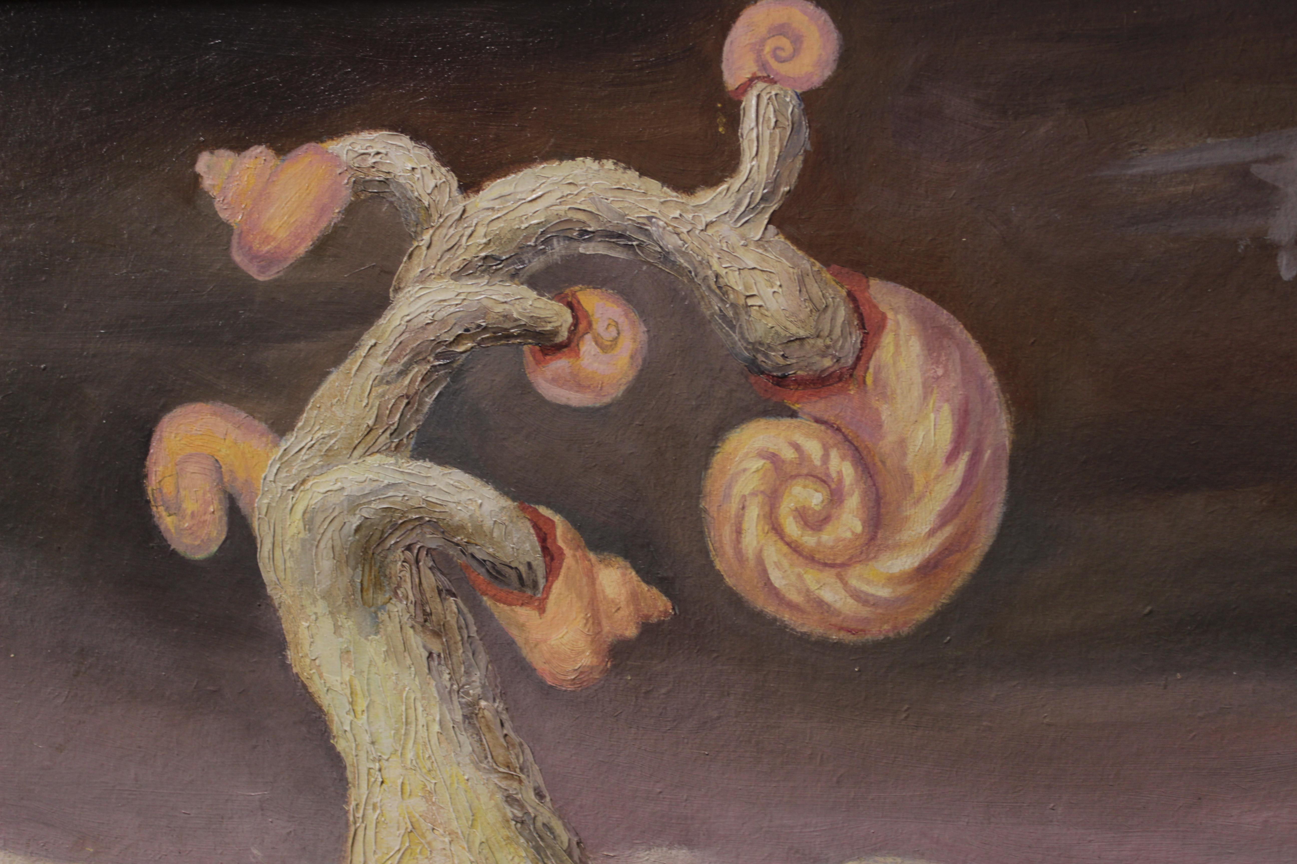 I saw this landscape in a deserted place in winter. It was snowing and strong wind. The wind stopped blowing and I saw this surrealism.
The picture is framed in a wooden frame. Size in a frame of 48-68 centimeters.
By buying Ukrainian art from