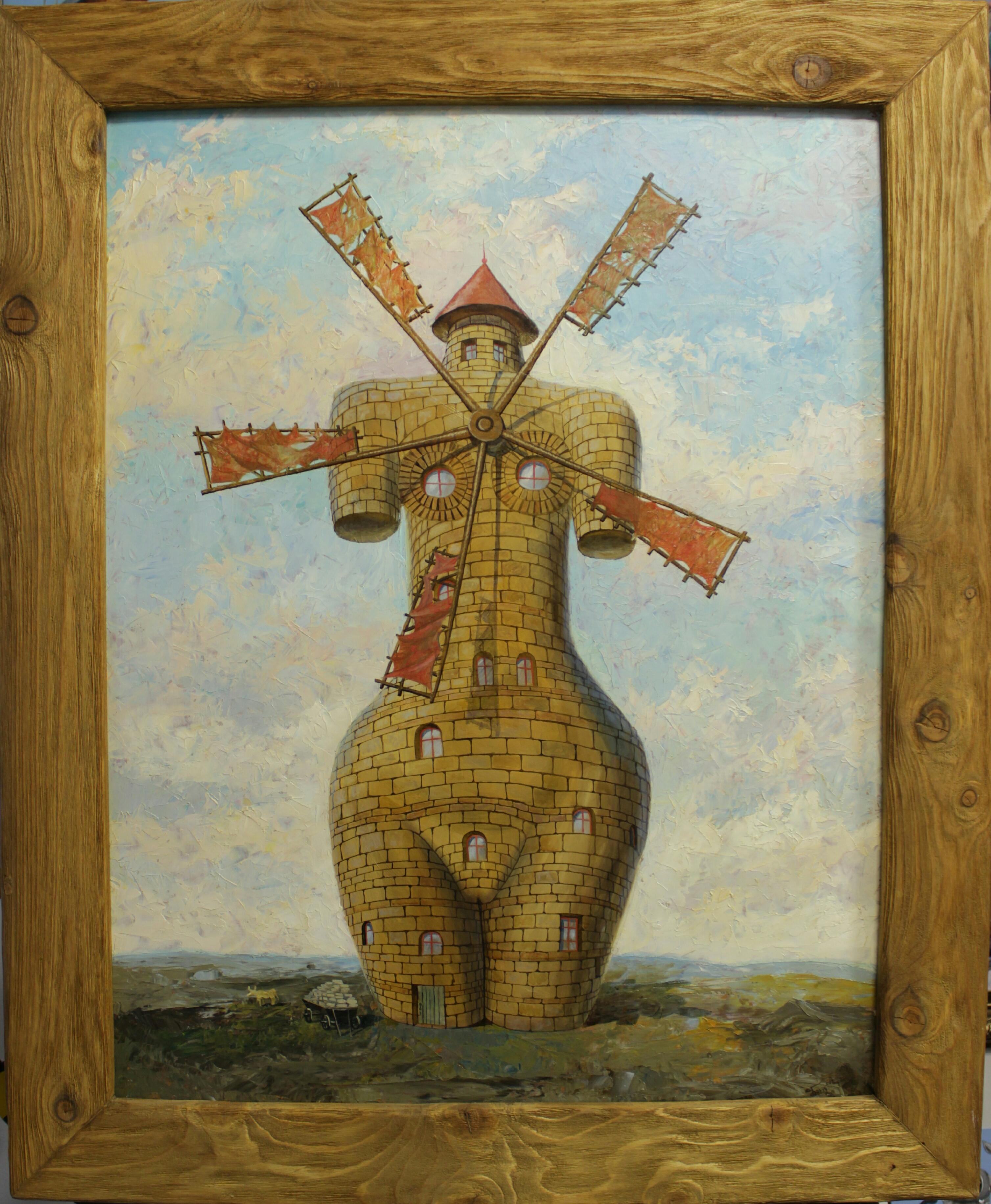 Figurative Painting de Kyrylo Bondarenko - "Salvador Dalí"