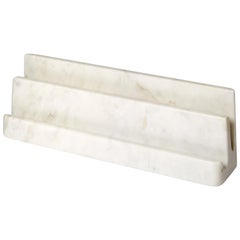 Kyuzo Folio in Carrara Marble by Visibility