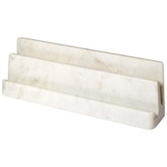 Kyuzo Folio in Carrara Marble by Visibility