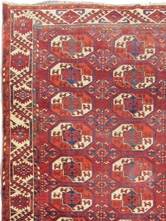 Alfombra principal Kyzil Ayak, siglo XIX