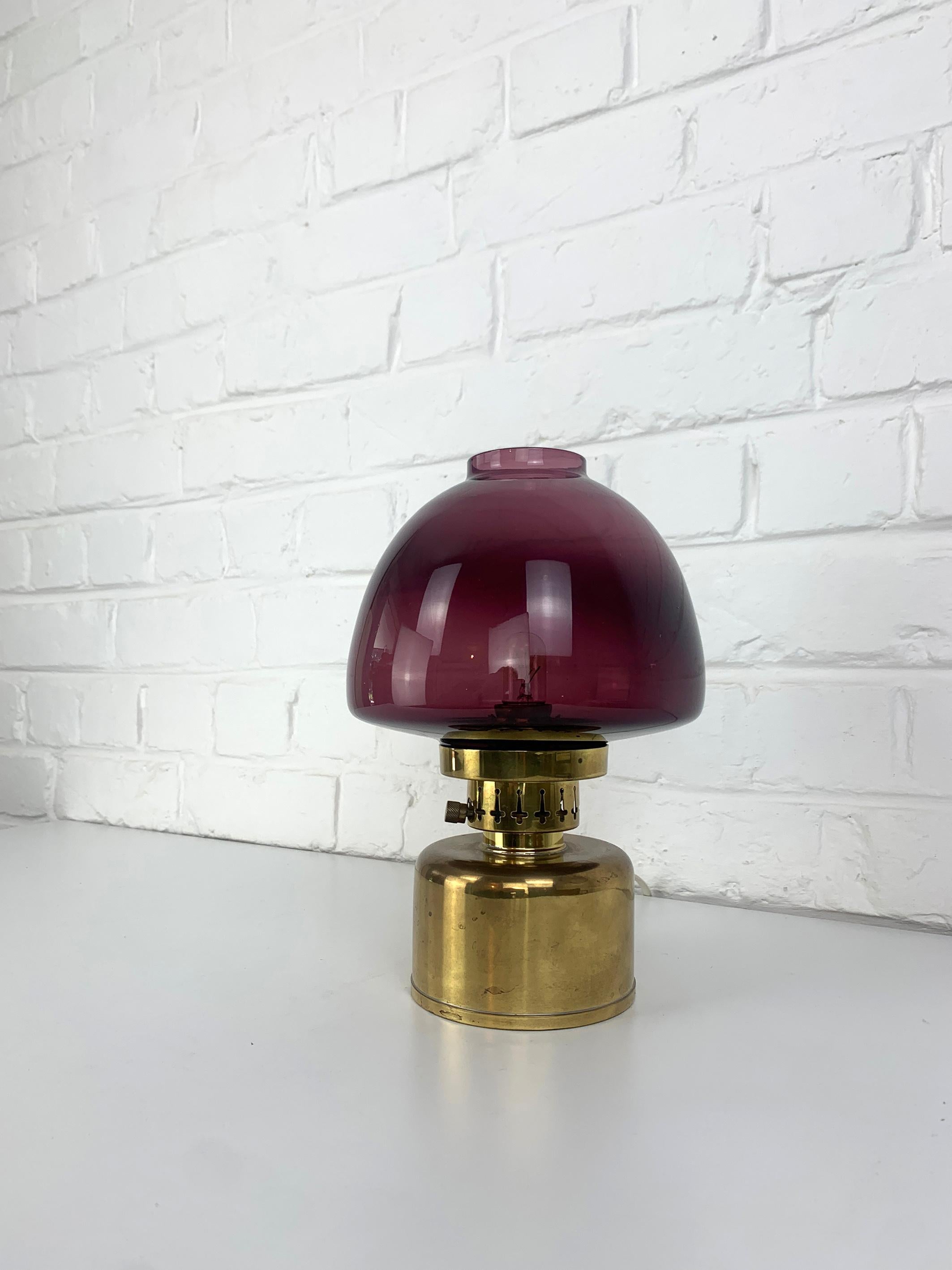 Scandinavian Modern L/101 table Lamp in Brass by Hans-Agne Jakobsson for AB Markaryd, Sweden, 1960s