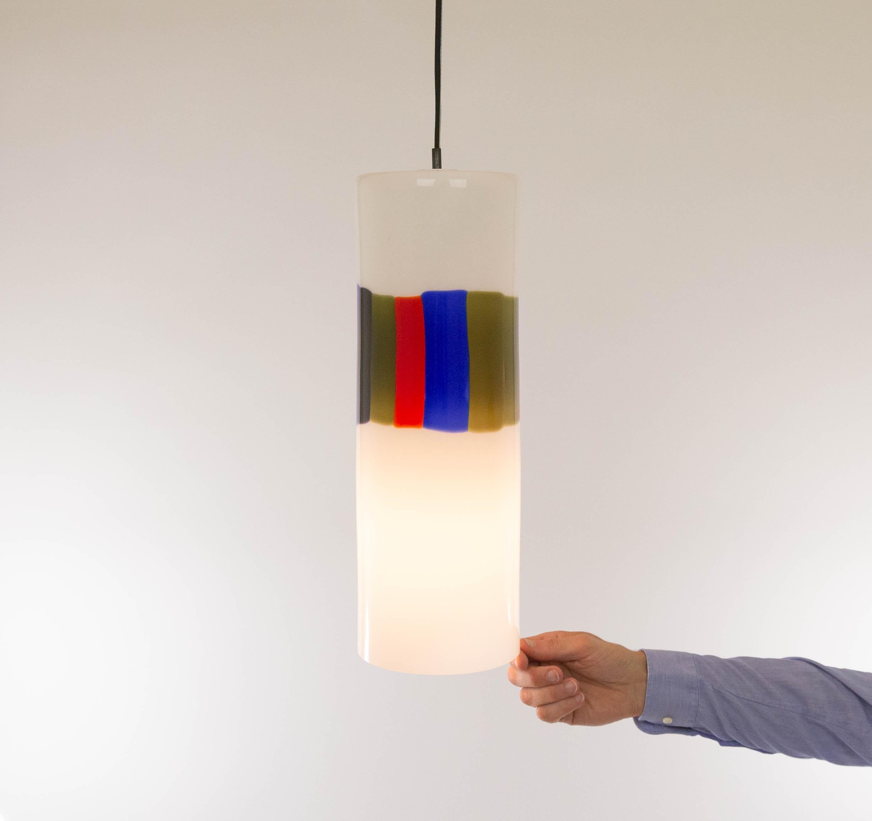 L 59 Large Glass Pendant by Alessandro Pianon for Vistosi, 1960s For Sale 4