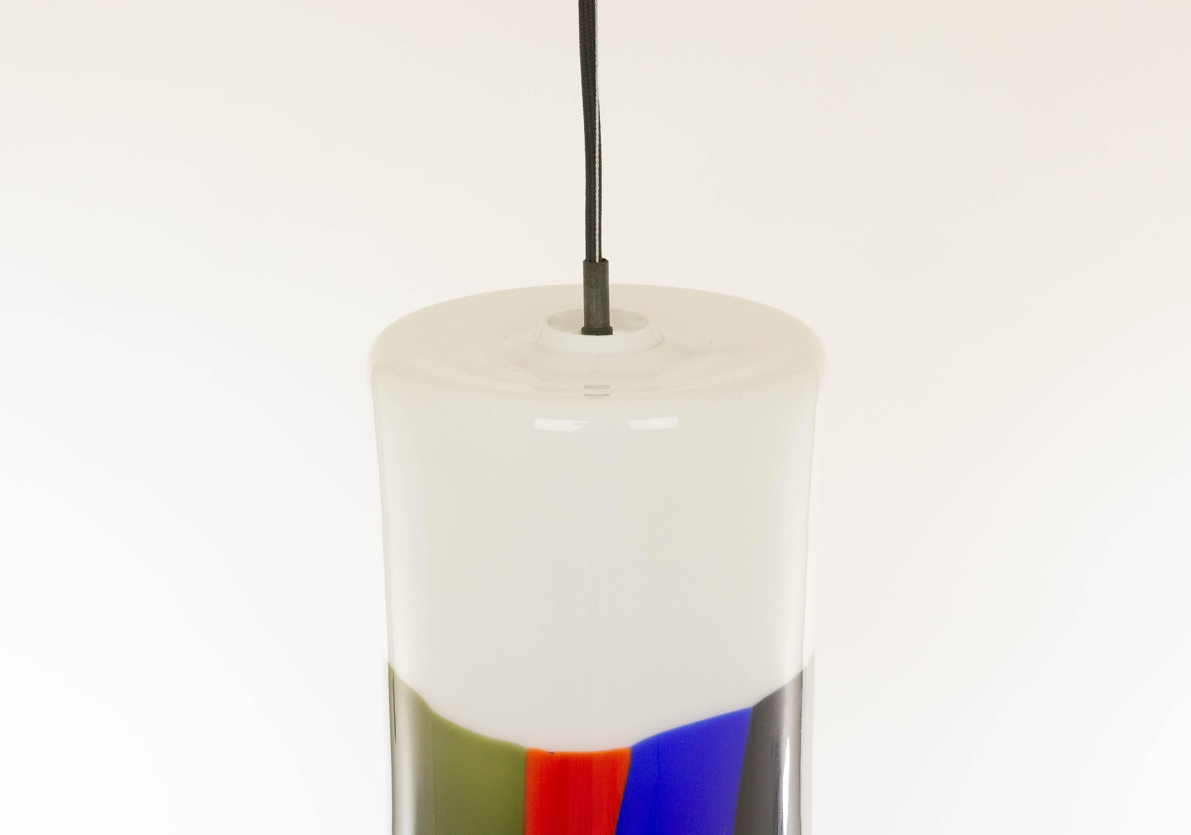 L 59 Large Glass Pendant by Alessandro Pianon for Vistosi, 1960s For Sale 1