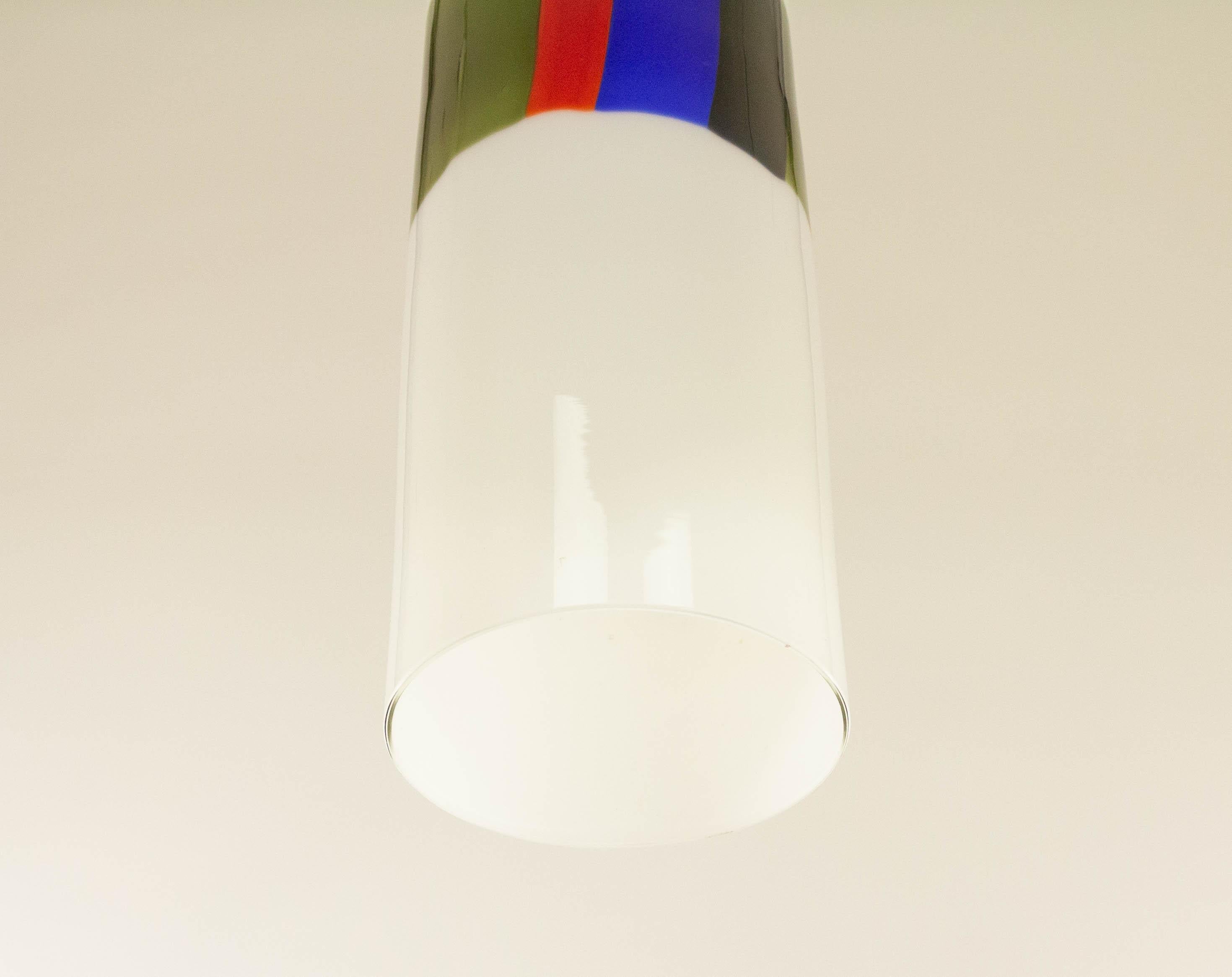 L 59 Large Glass Pendant by Alessandro Pianon for Vistosi, 1960s For Sale 2