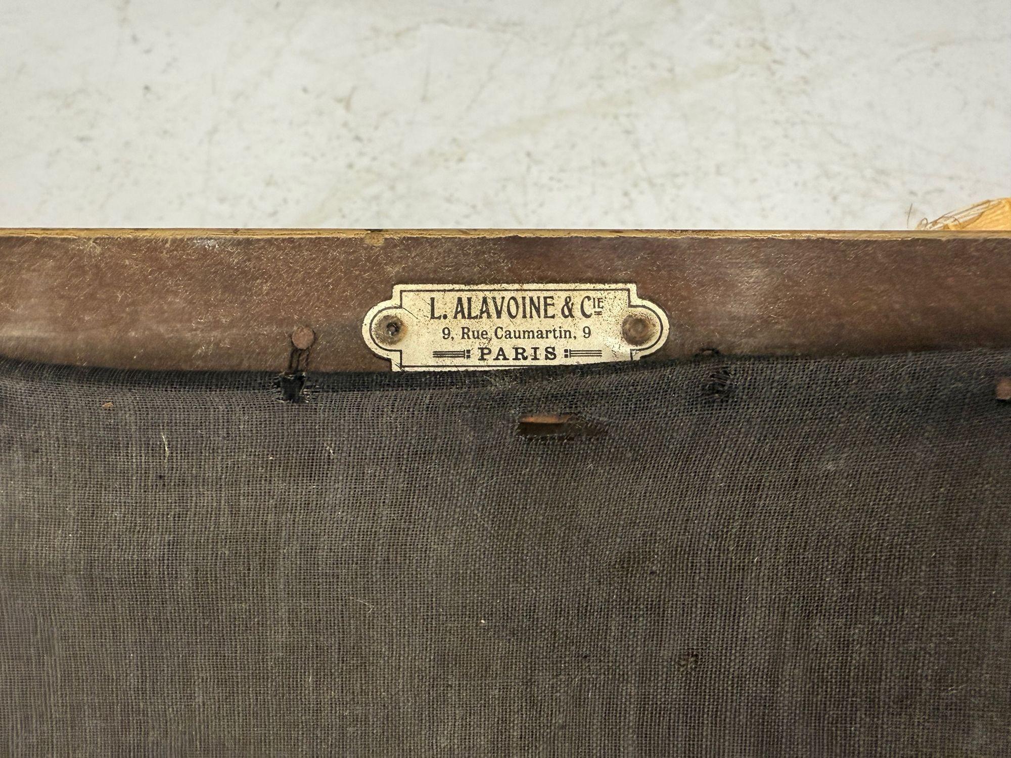 L. Alavoine & Cie, Sedie da pranzo in stile Luigi XVI, Legno, Fabrice, Francia, XIX sec. in vendita 11