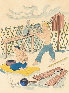 Composition, Propos d'un intoxiqué, Léonard Tsugouharu Foujita (藤田 嗣治)