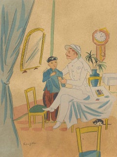 Composition, Propos d'un intoxiqué, Léonard Tsugouharu Foujita (藤田 嗣治)