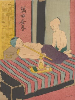 Composizione, Proposito di un intossicato, Léonard Tsugouharu Foujita (藤田 嗣治)