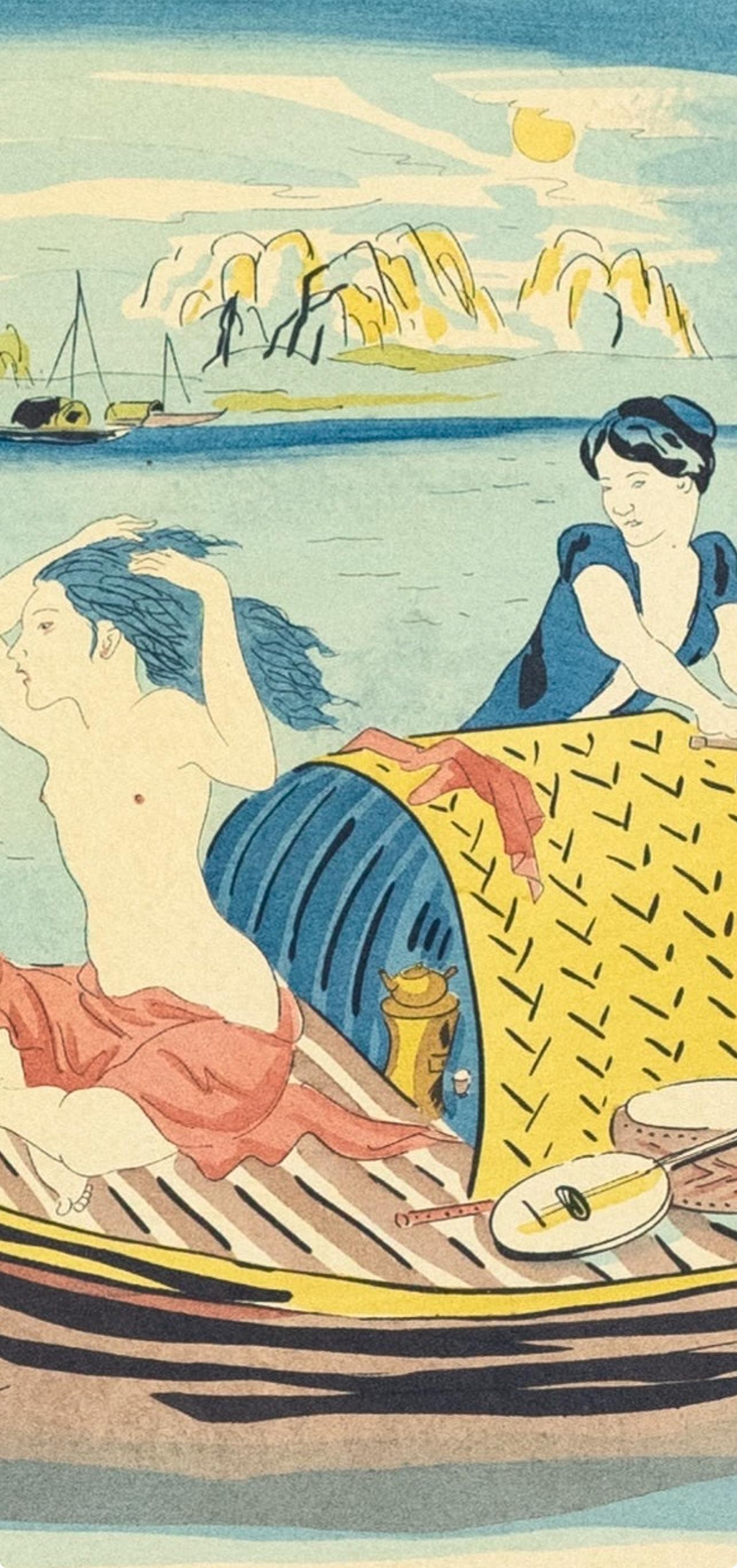 Composición, Propos d'un intoxiqué, Léonard Tsugouharu Foujita (藤田 嗣治) en venta 2