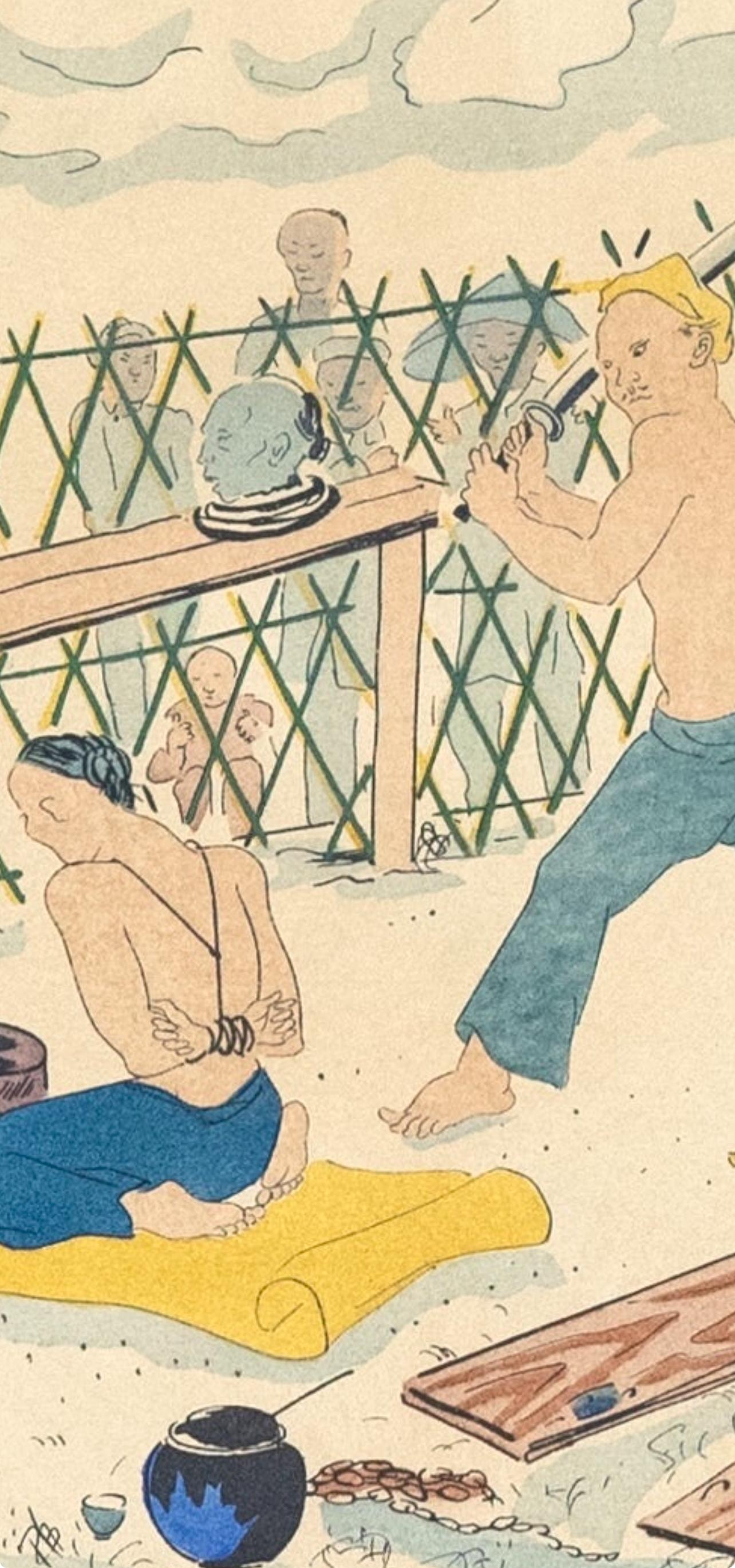 Composición, Propos d'un intoxiqué, Léonard Tsugouharu Foujita (藤田 嗣治) en venta 3