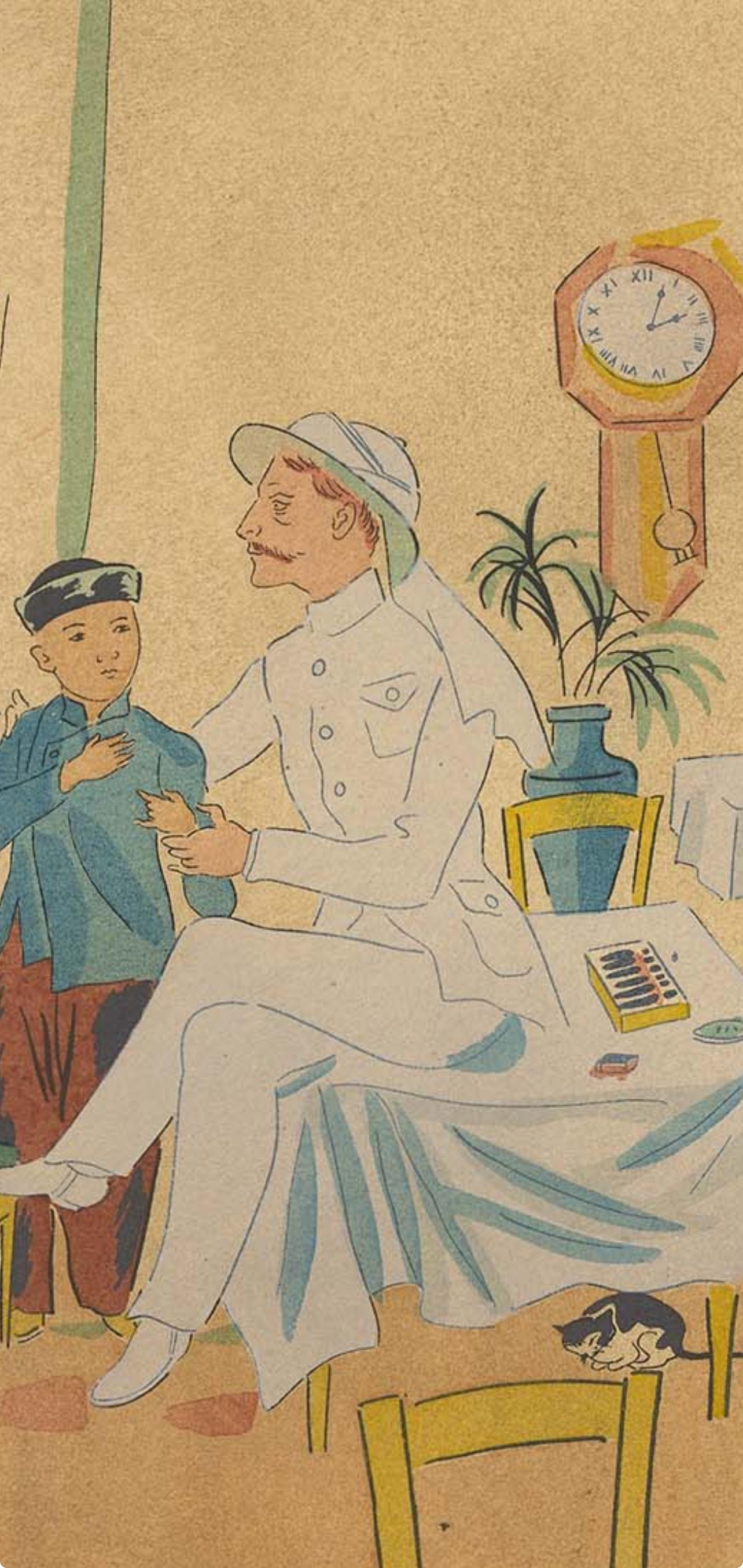 Composition, Propos d'un intoxiqué, Léonard Tsugouharu Foujita (藤田 嗣治) For Sale 3