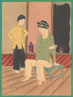 Composizione, Proposito di un intossicato, Léonard Tsugouharu Foujita (藤田 嗣治)