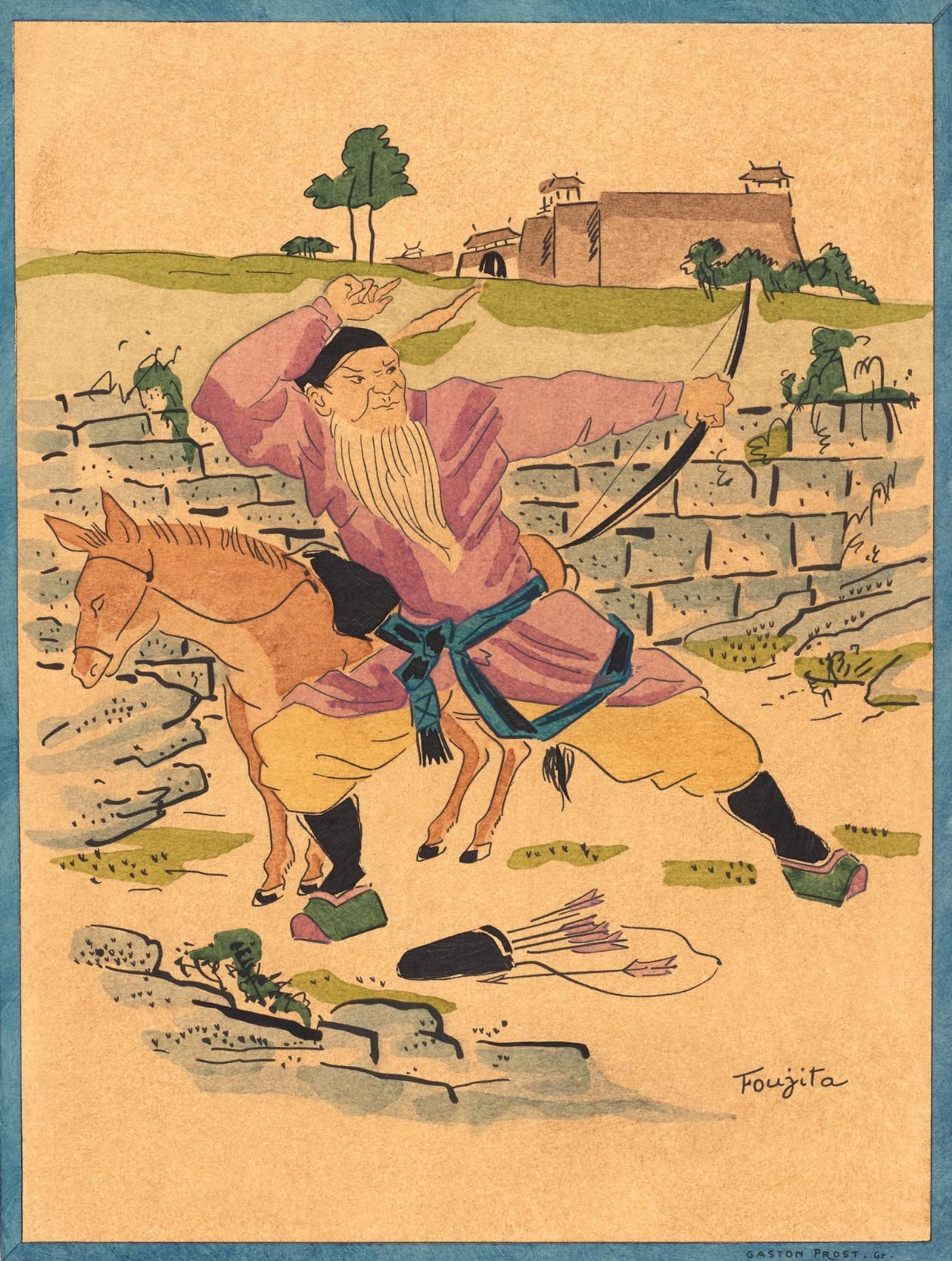Composición, Propos d'un intoxiqué, Léonard Tsugouharu Foujita (藤田 嗣治)