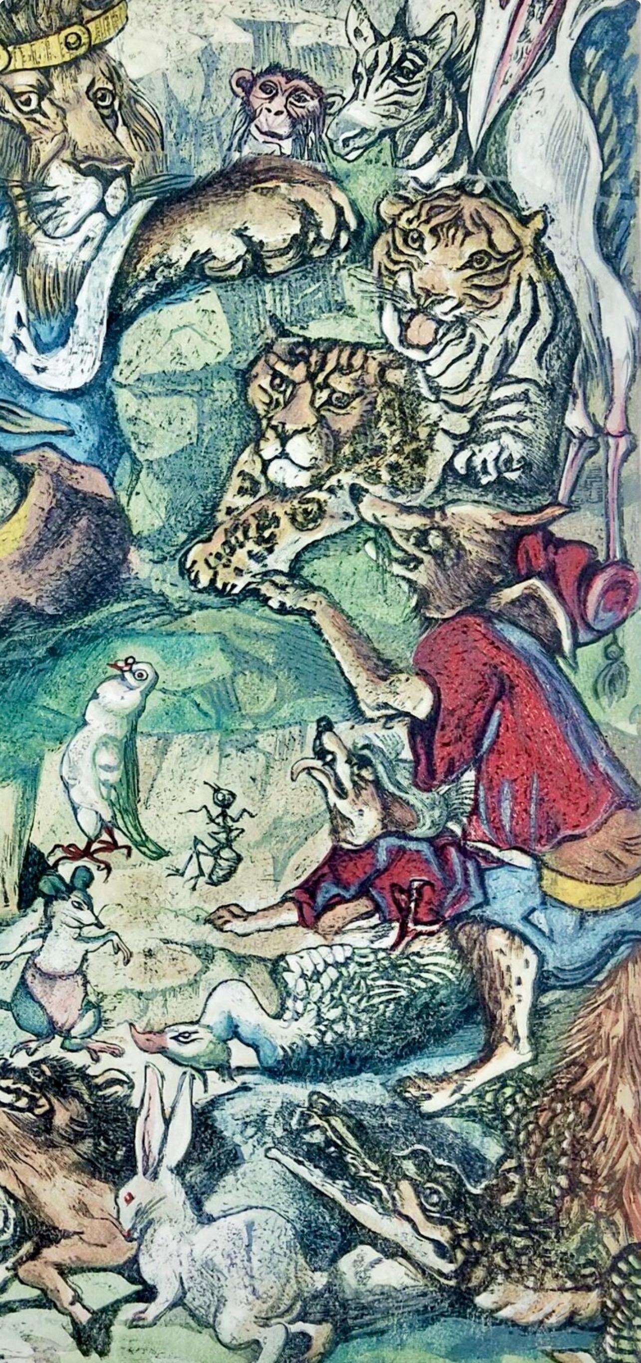 Les animaux malades de la peste, Léonard Tsugouharu Foujita (藤田 嗣治) For Sale 3