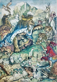 Los animales enfermos de peste, Léonard Tsugouharu Foujita (藤田 嗣治)