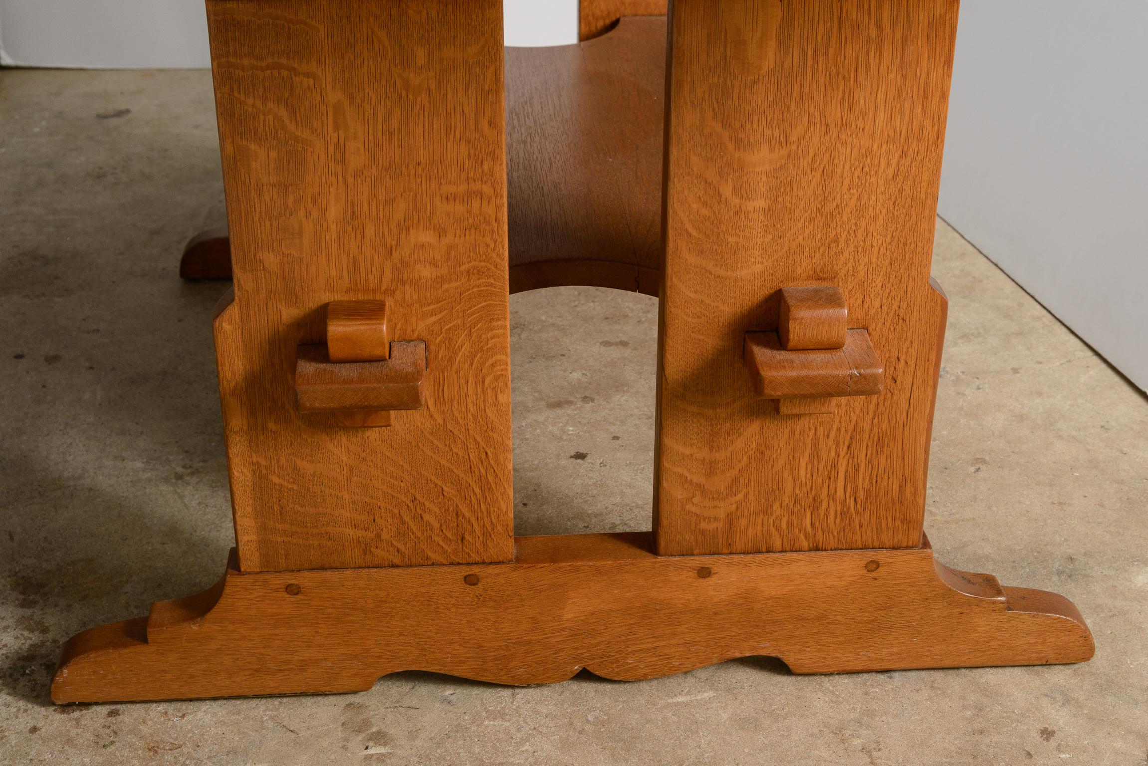 L y J.G. Mesa caballete Stickley Roble en venta