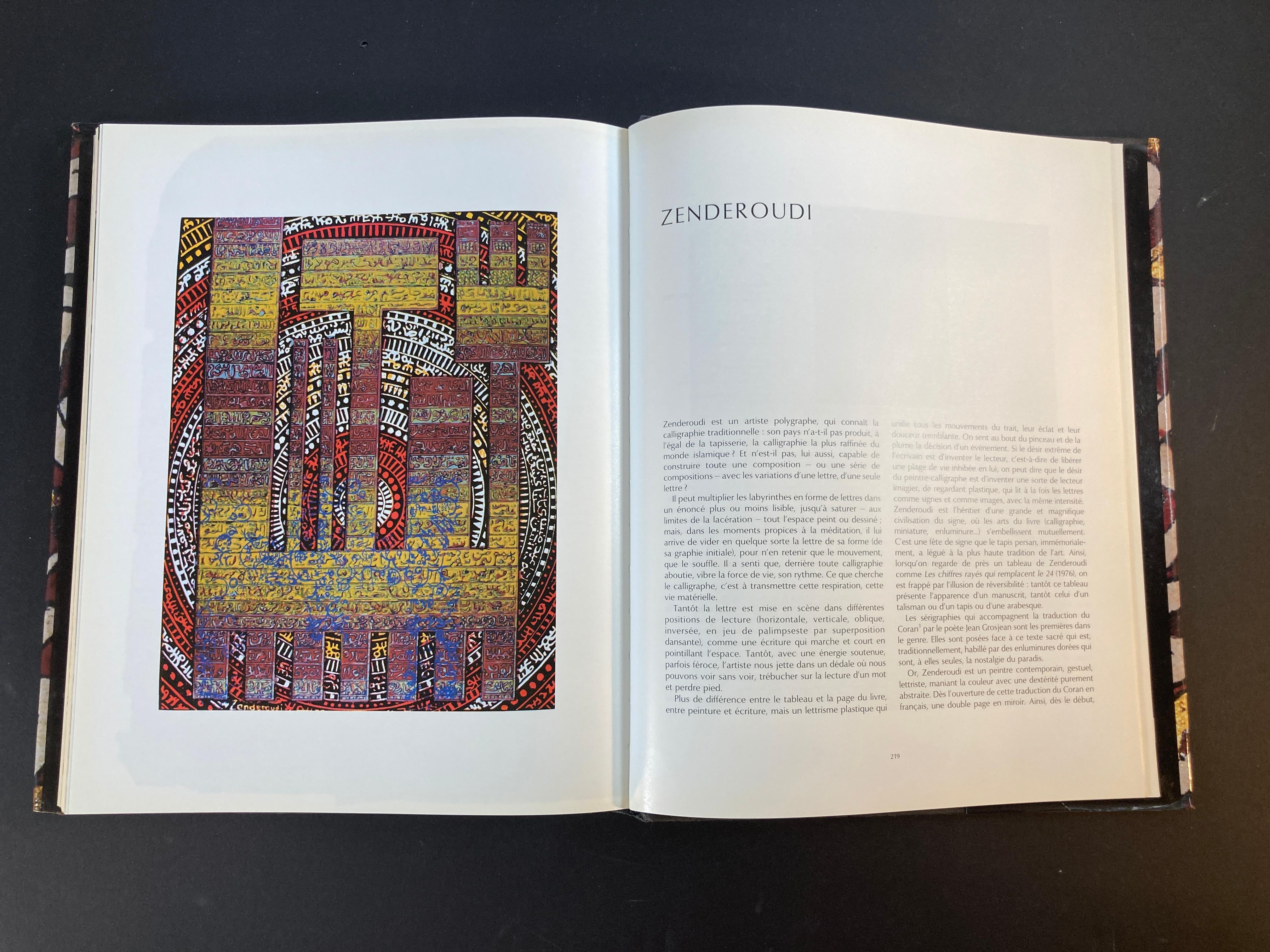 L' Art Calligraphique De L'Islam by Khatibi, Abdelkébir Sijelmass Hardcover Book For Sale 5