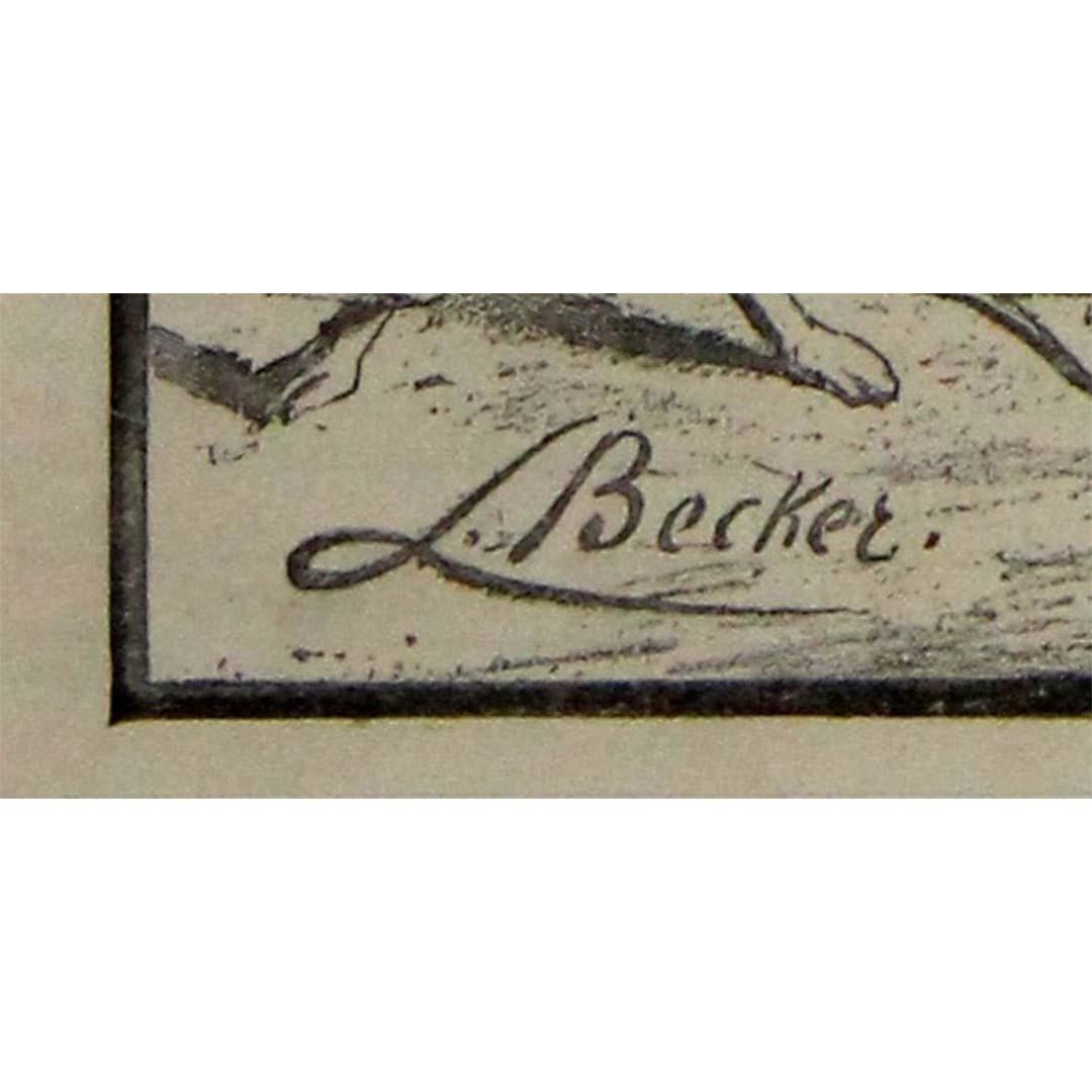 1884 Originalplakat des Illustrators L. Becker - J. Hetzel & Cie étrennes im Angebot 2