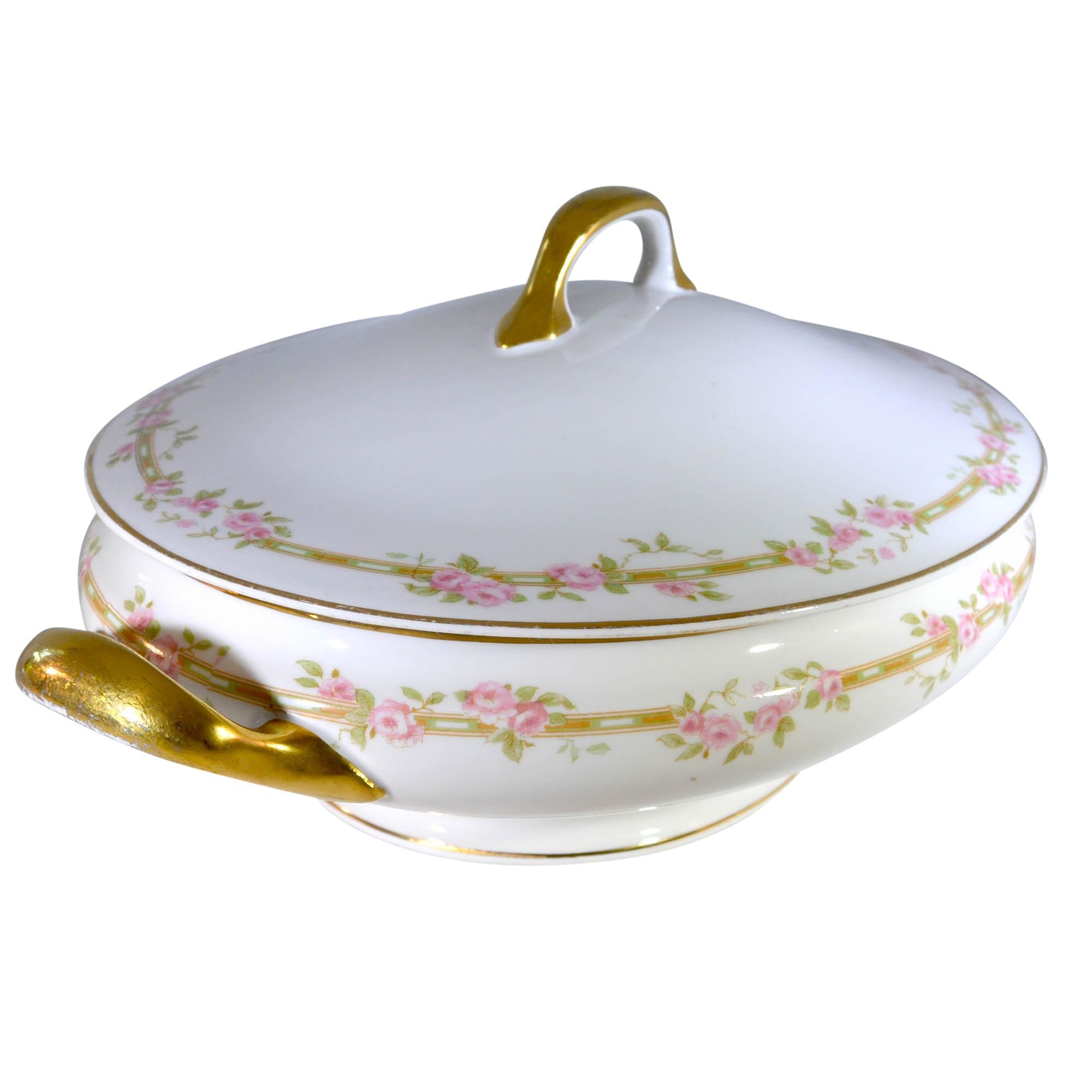 L. Bernardaud & Co. Limoges Lidded Serving Dish 4