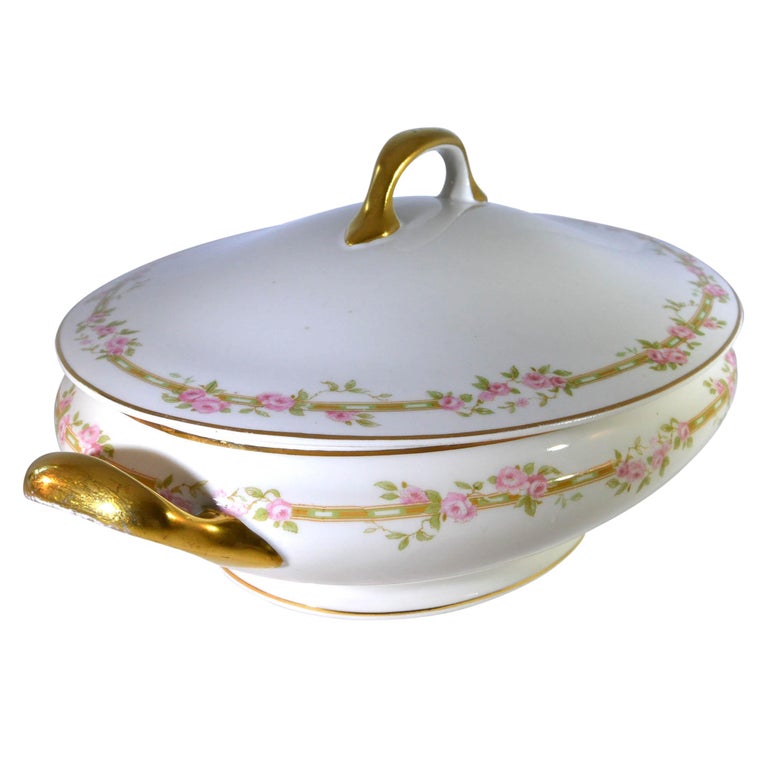 L. Bernardaud and Co. Limoges Lidded Serving Dish at 1stDibs