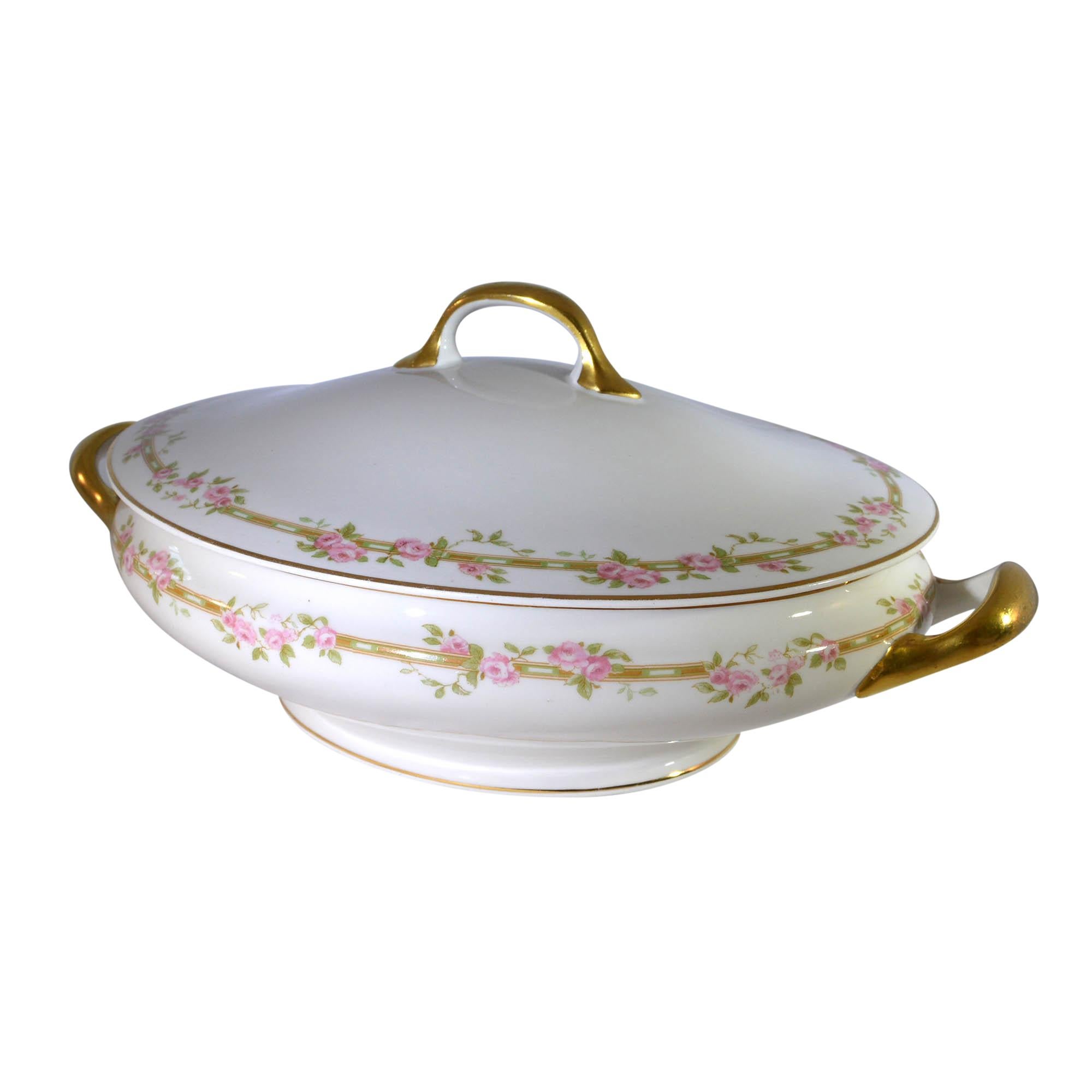 L. Bernardaud & Co. Limoges Lidded Serving Dish 1