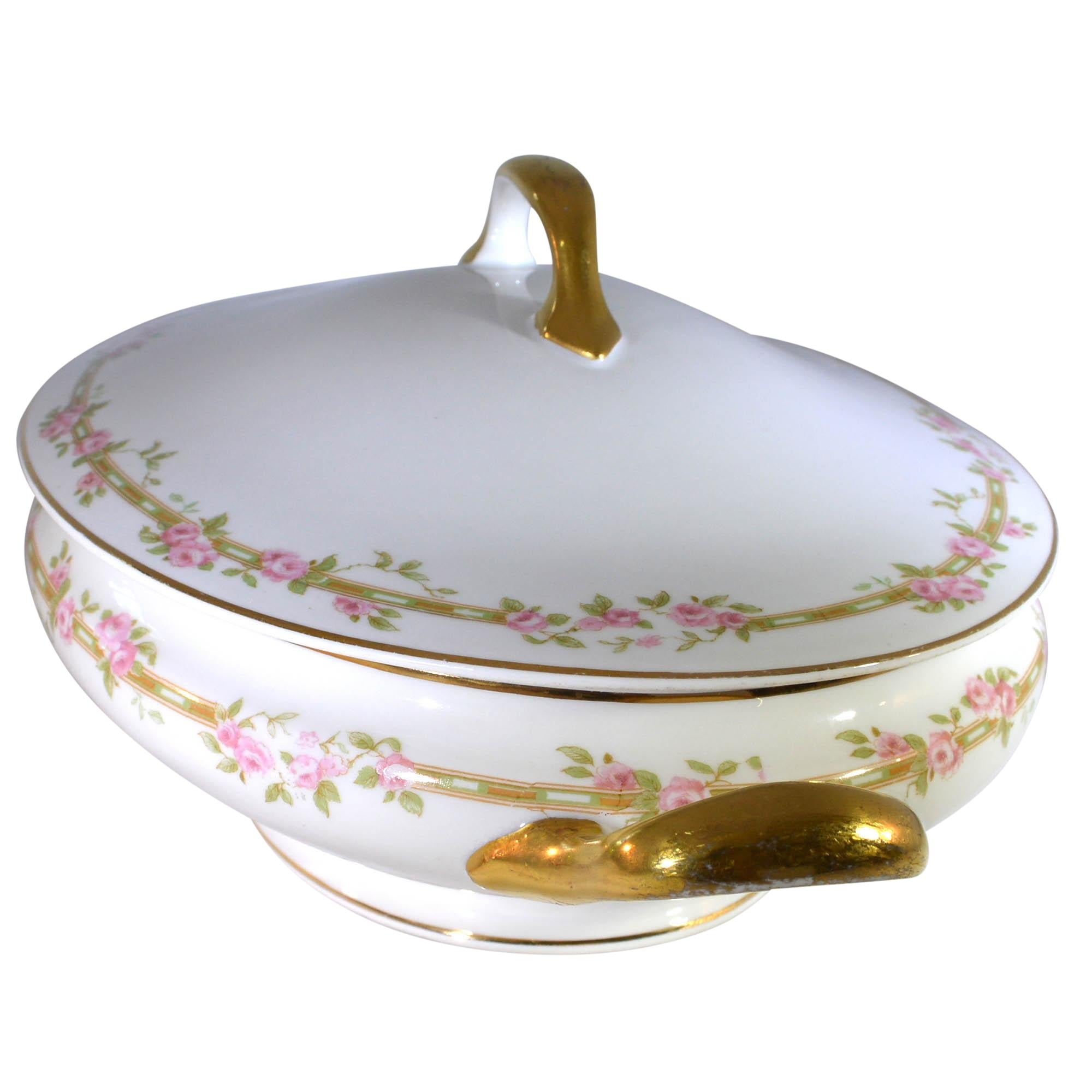 L. Bernardaud & Co. Limoges Lidded Serving Dish 3