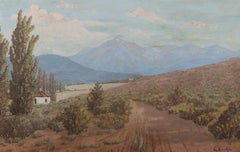 L. Coetzee - 1957 Oil, On The Road To The Cango Caves
