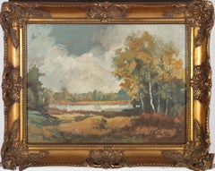 L. Cox  - 1981 Oil, Little Bracebridge Sutton Park