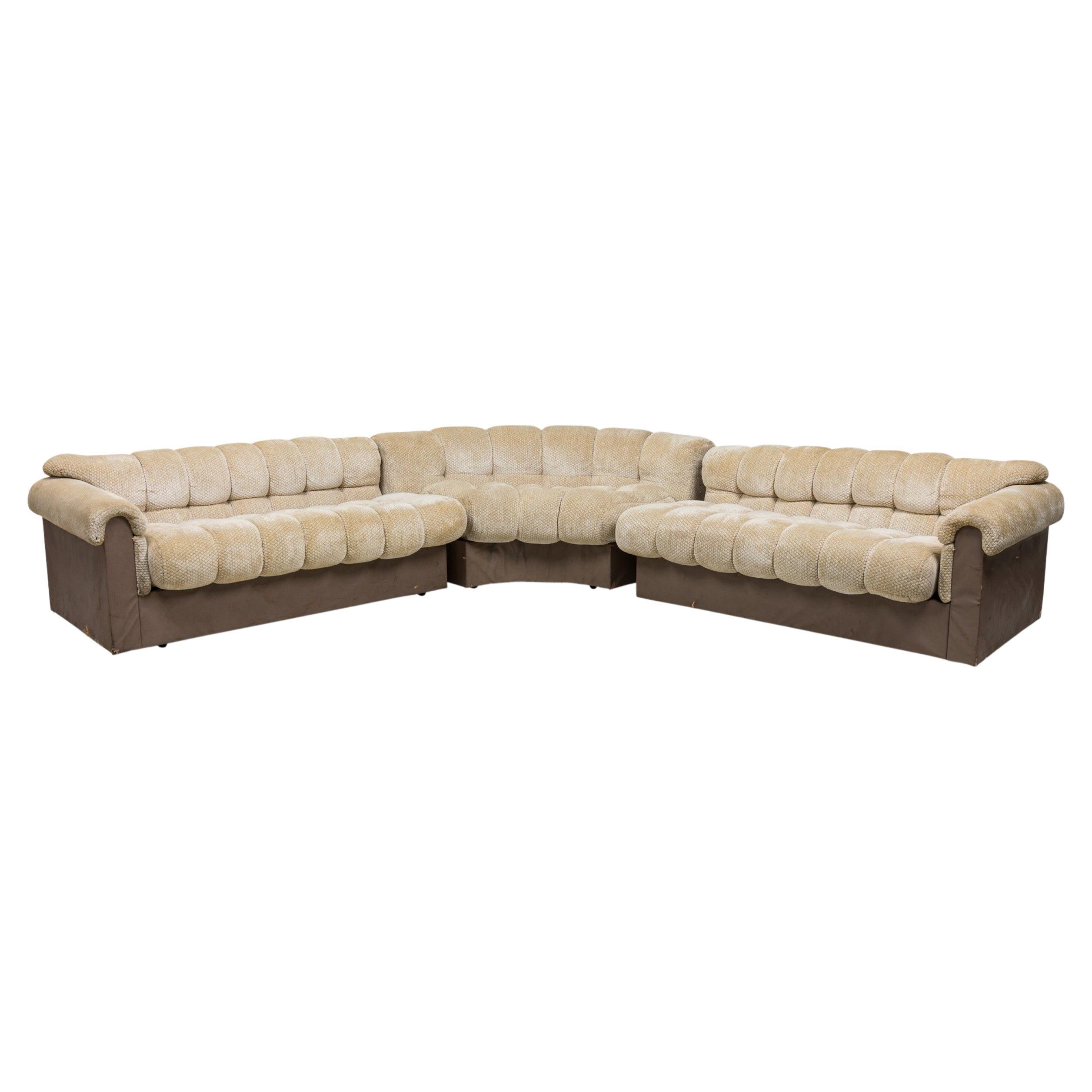L. Davanzati American Modern "Bounty Group" Pace Collection Sectional Sofa